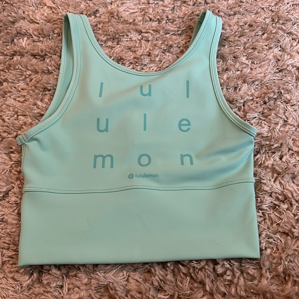 mint lululemon pivot tank